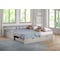 Alaterre Furniture Melody Twin to King Extendable Day Bed with Storage, Dove Gray AJME1080 - alternate 6